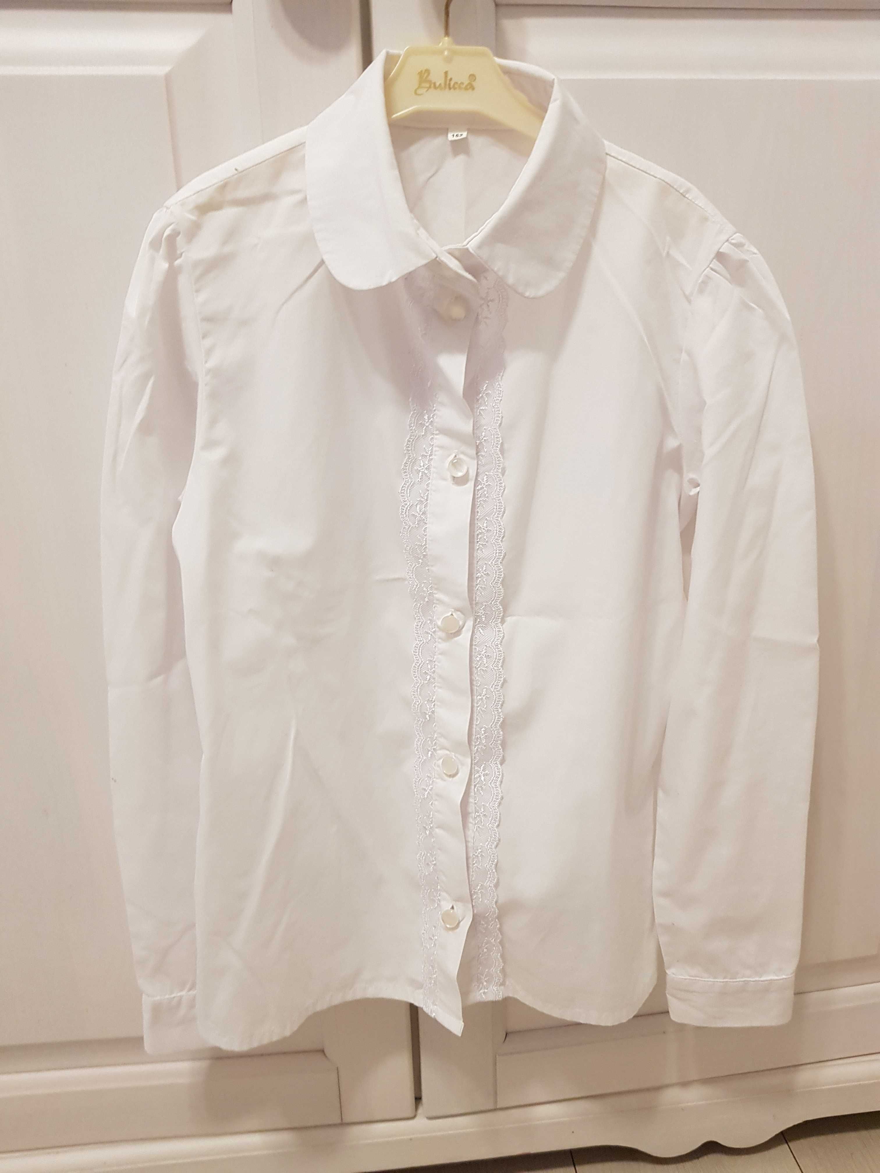 Блузка для девочки школьная (р. 152 , рукав 50 см, плечо 30 см)