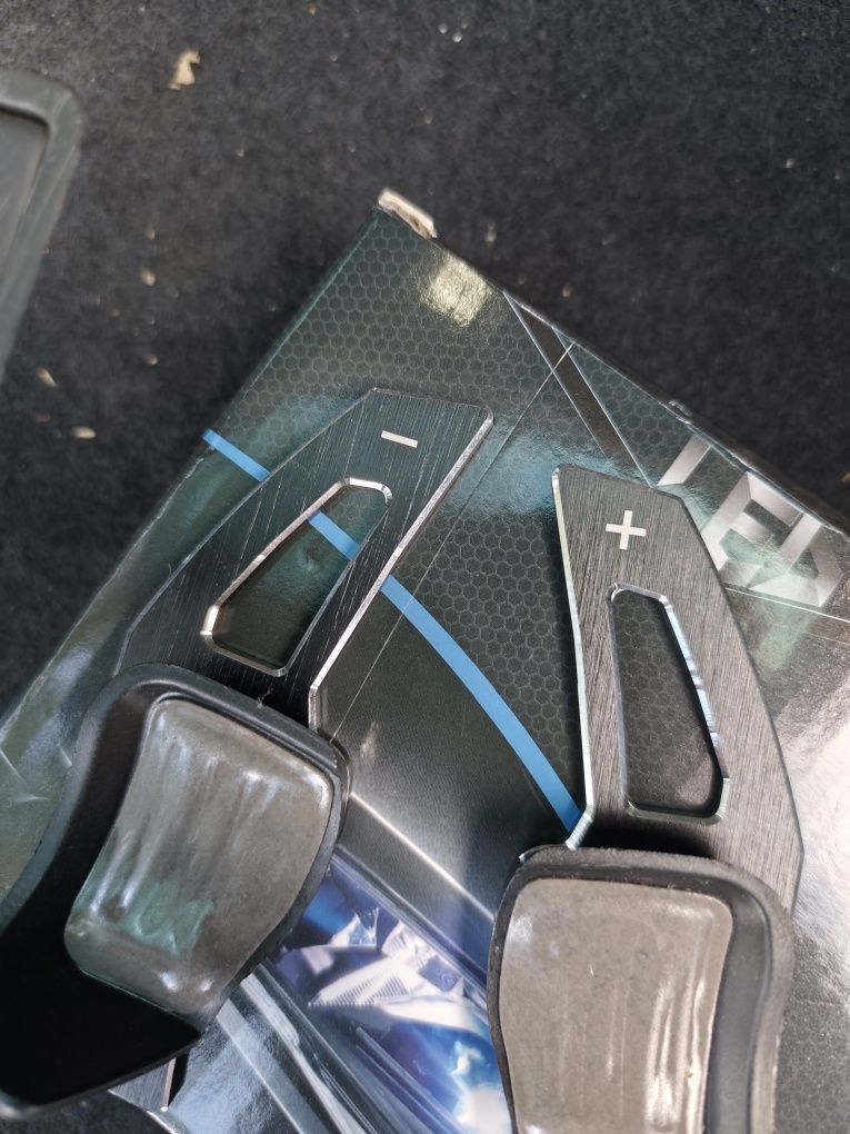 Łopatki DSG czarne vw