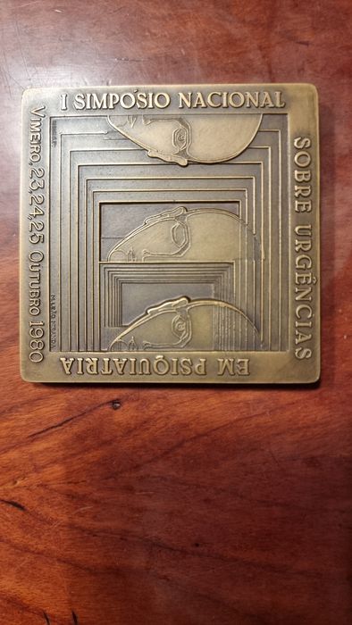 2 Medalhas Hospital Miguel Bombarda / I Simpósio Psiquiatria