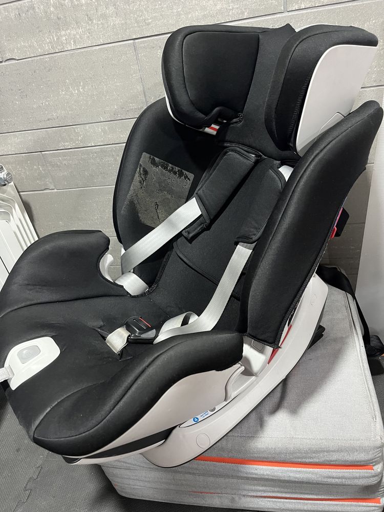 Cadeira Auto Seat Up Isofix 0/1/2 Jet Black