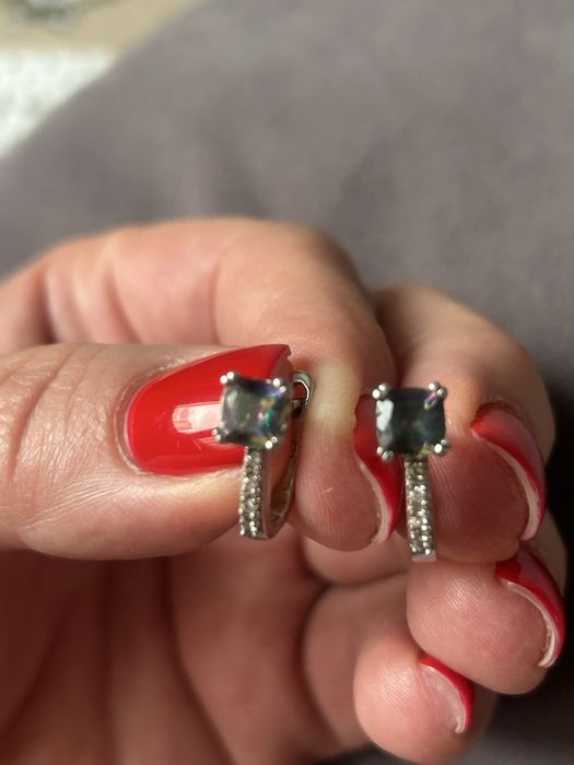 Серебряные серьги