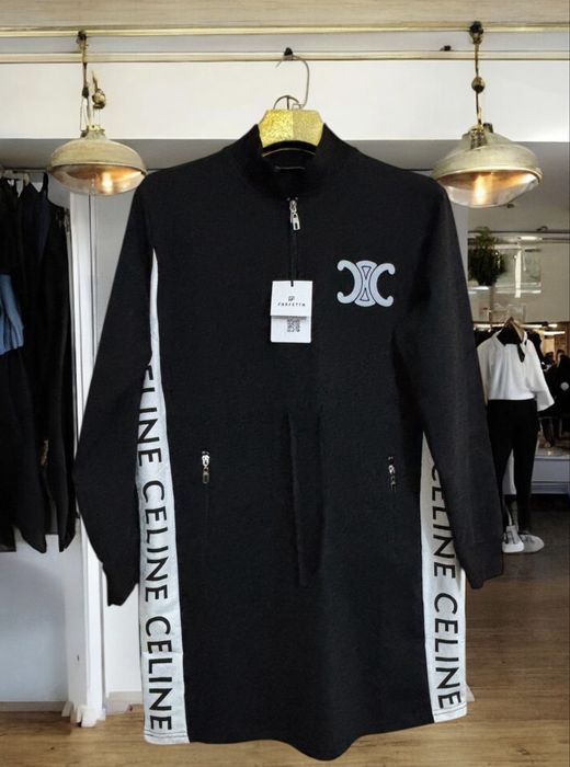 Sukienka celine L/XL full logowana
