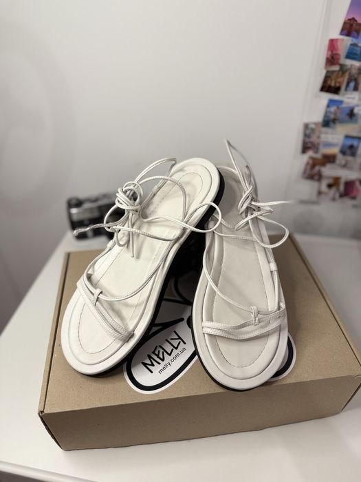 Босоніжки сандалі жіночі Kachorovska Melly 40 бежеві