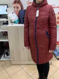 Куртка пальто пуховик для беременных размер м или 44