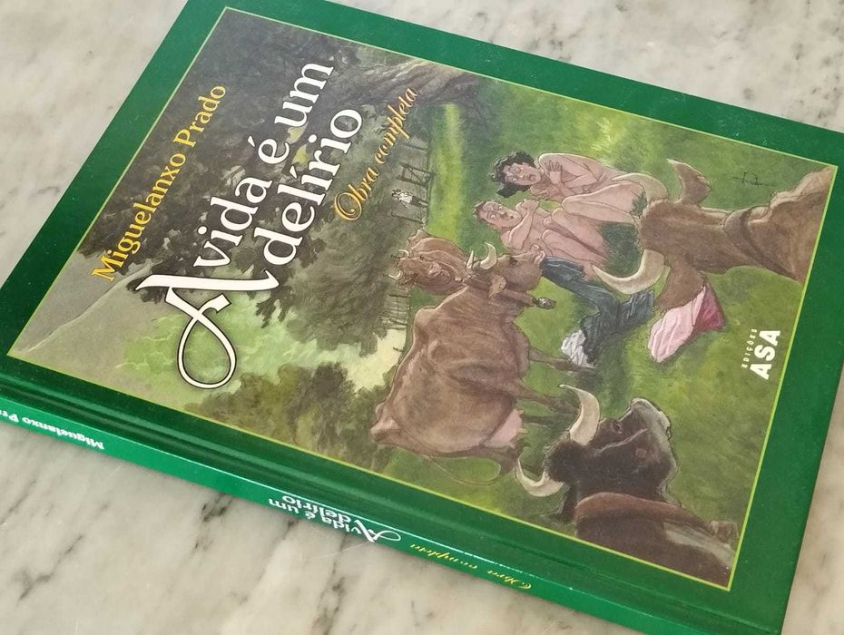 Livro "A Vida é um Delírio" - Miguelanxo Prado