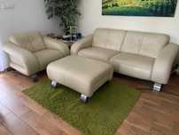 Komplet wypoczynkowy skórzany  Etap Sofa