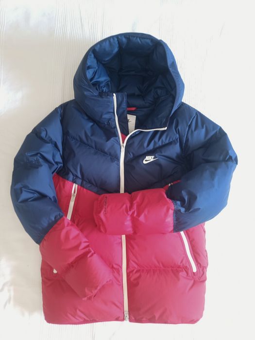 Blusão puffer de penas Nike original