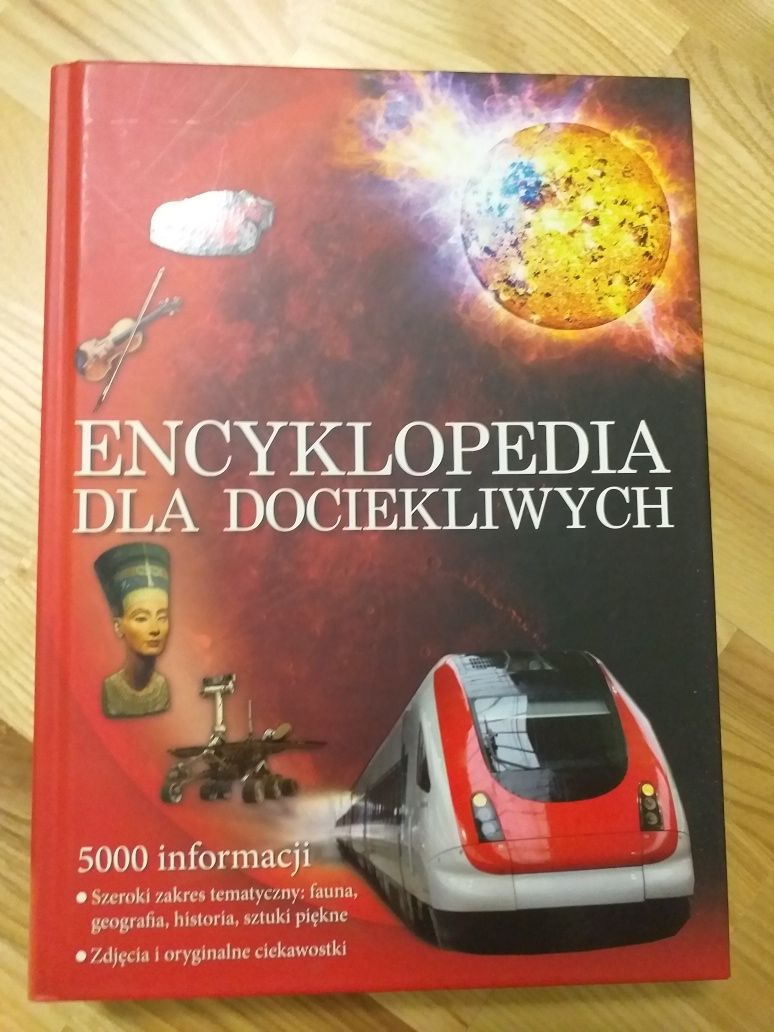 Książka encyklopedia dla dociekliwych dla dzieci młodzieży prezent