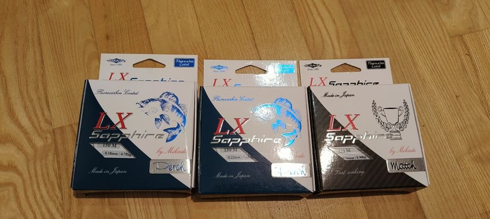 Żyłki mikado  LX Sapphire Perch i Match
