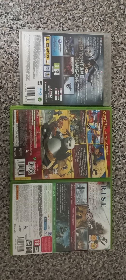 Kung fu panda/Assassins creed 3/Mx vs Atv reflex Xbox 360/Ps3