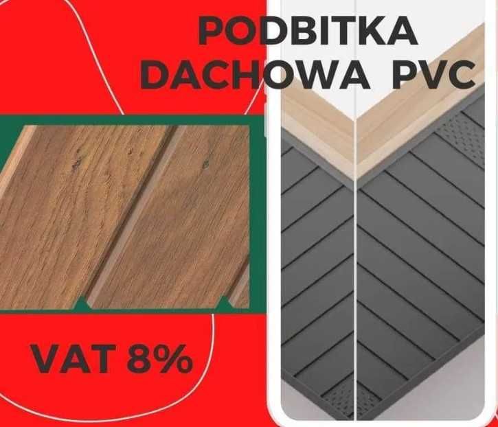 Podbitki dachowe metal PVC