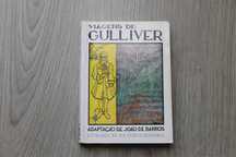 Livro Viagens de Gulliver adaptação de João de Barros