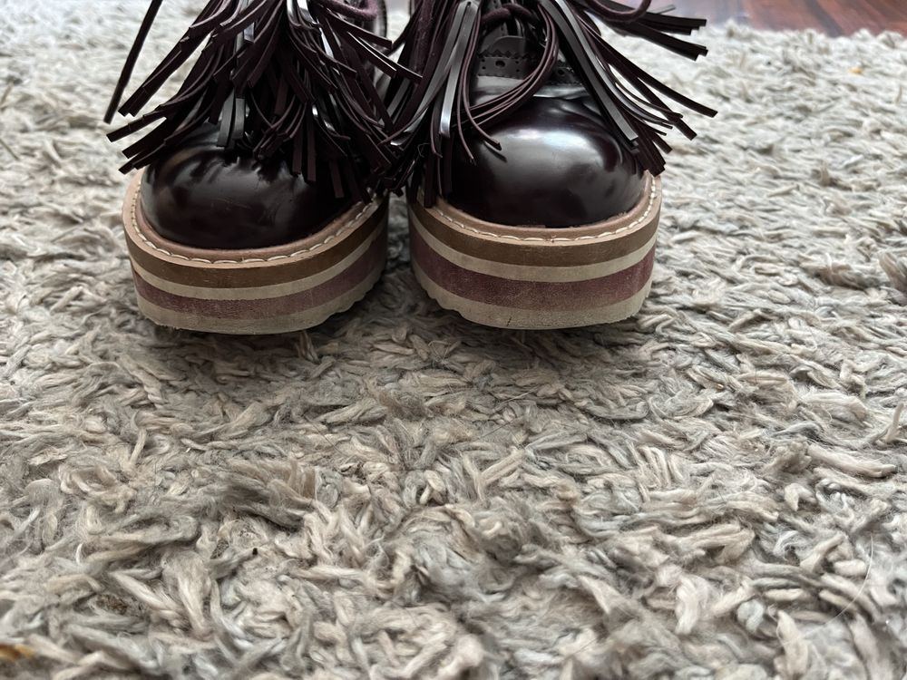 Buty zara oksfordy 38