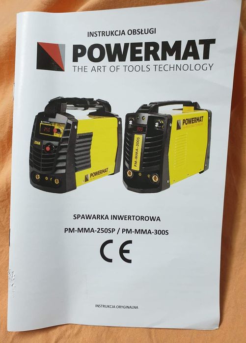 Máquina de soldar a eletrodo POWERMAT PM-MMA-250SP