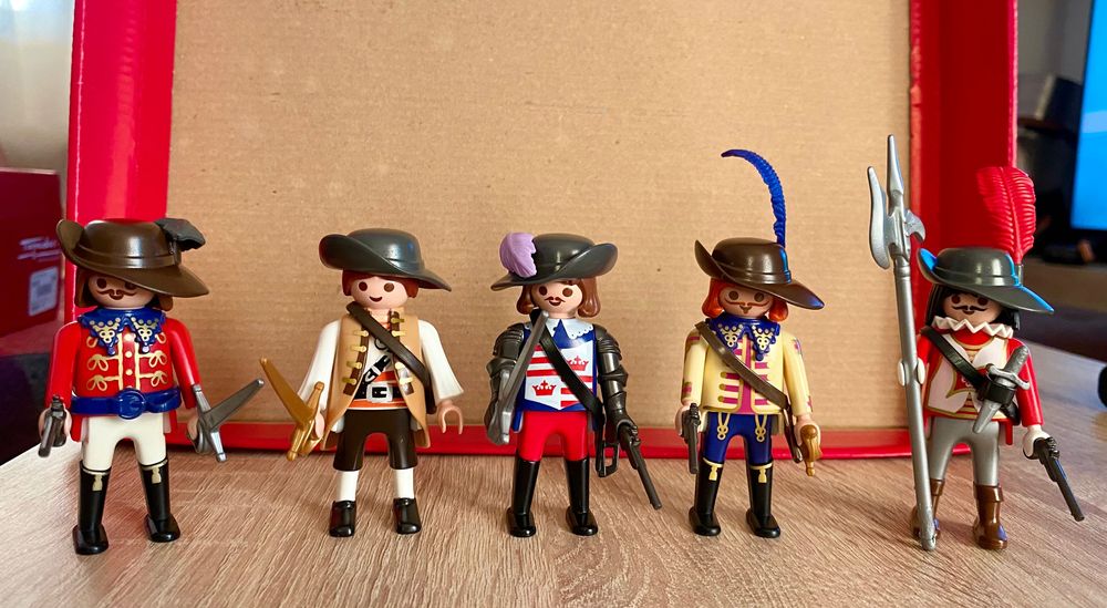 Playmobil - três Mosqueteiros