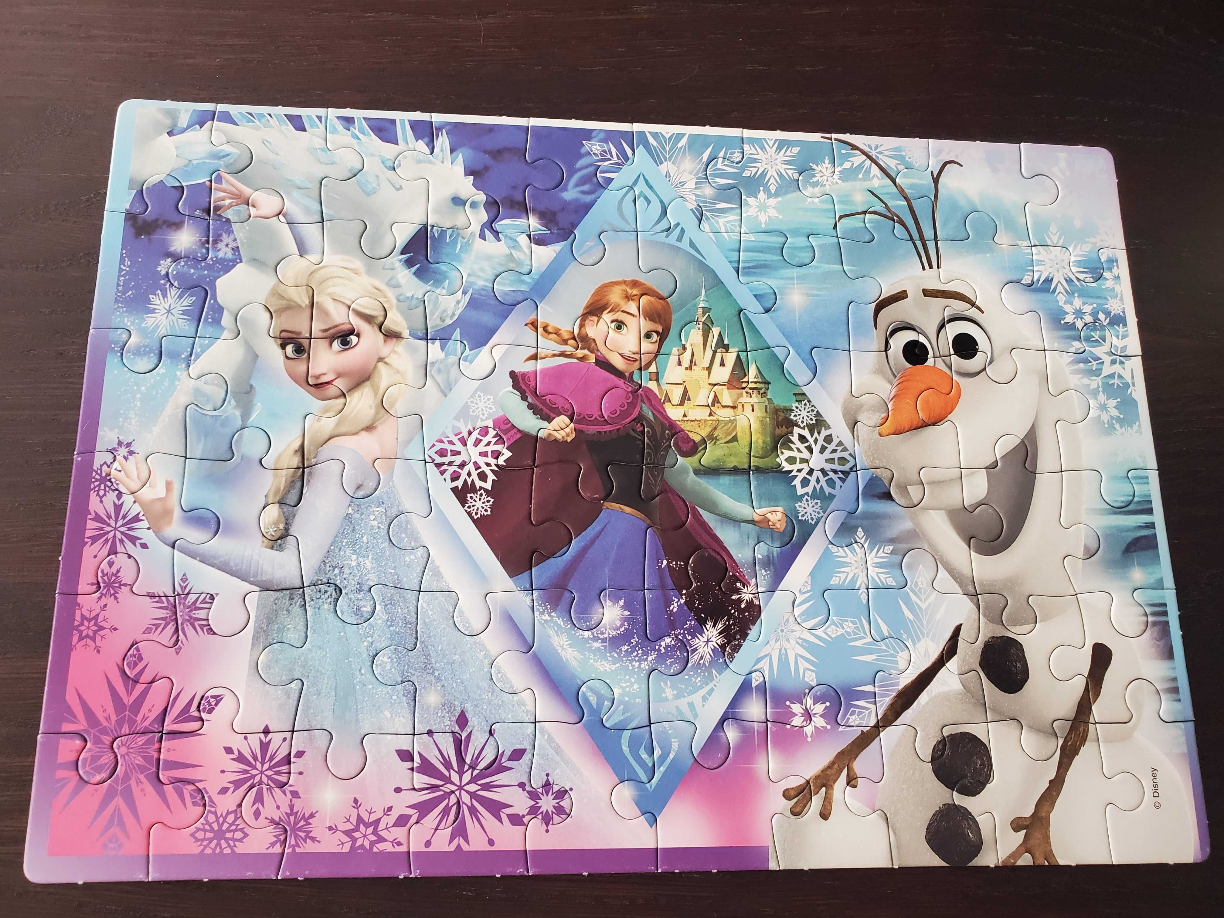 Frozen Kraina Lodu puzzle 60 elementów 5+