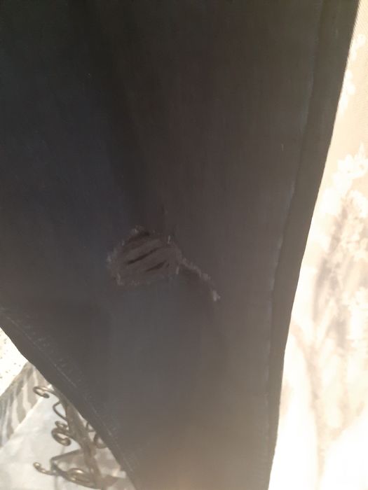 Jeans 46 skinny granat Pull Bear limited dziury denim spodnie tkmaxx