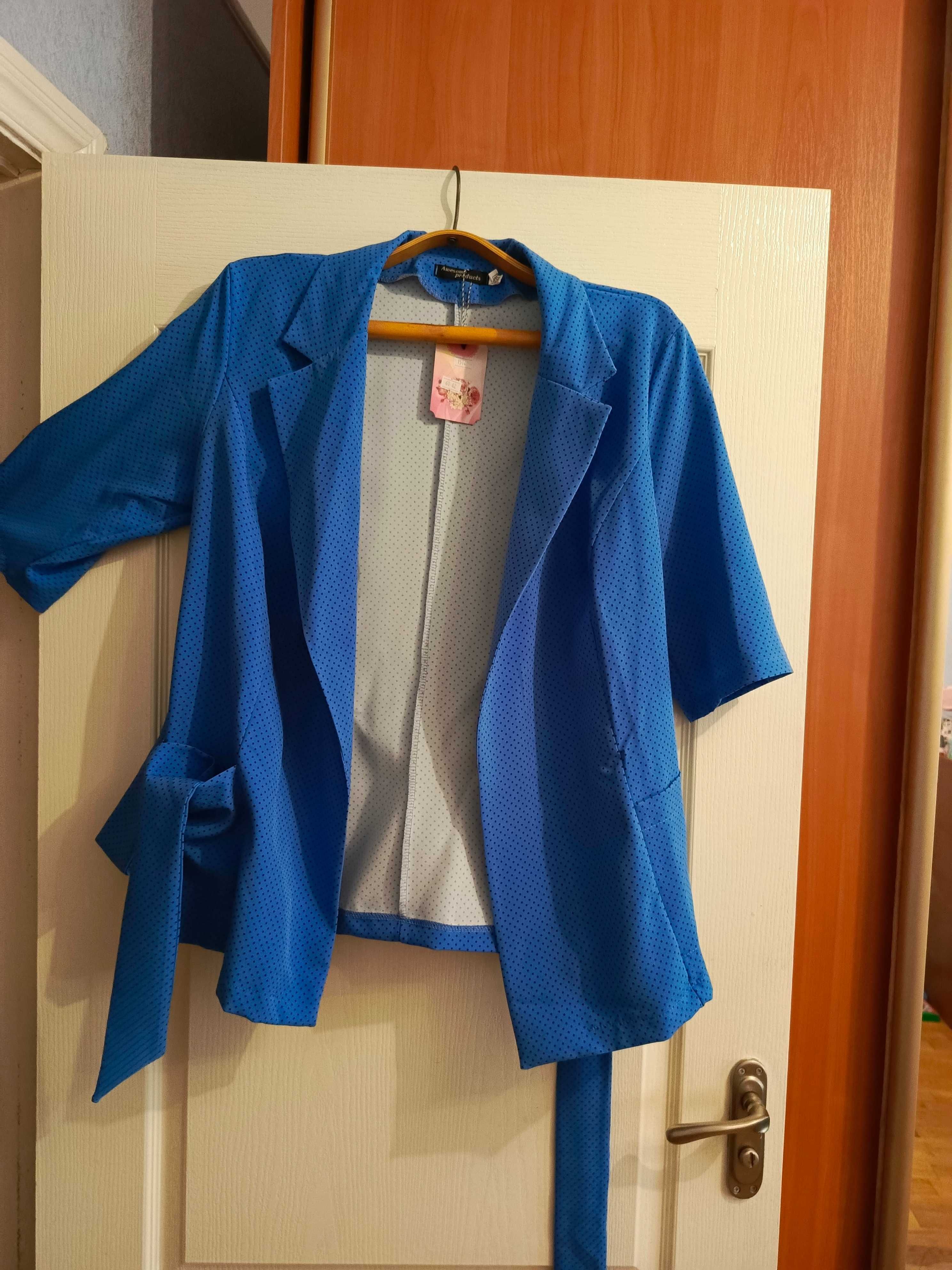 Піджак жіночий синій р60-62