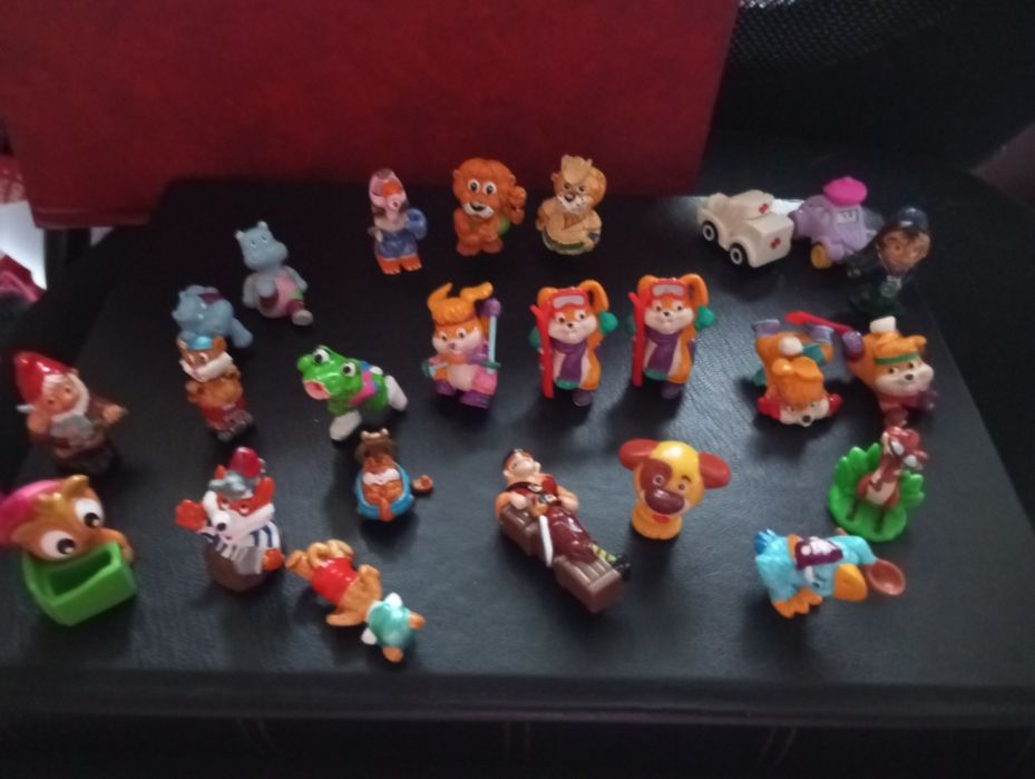 Bonecos Ferrero, MPG, brindes kinder antigos