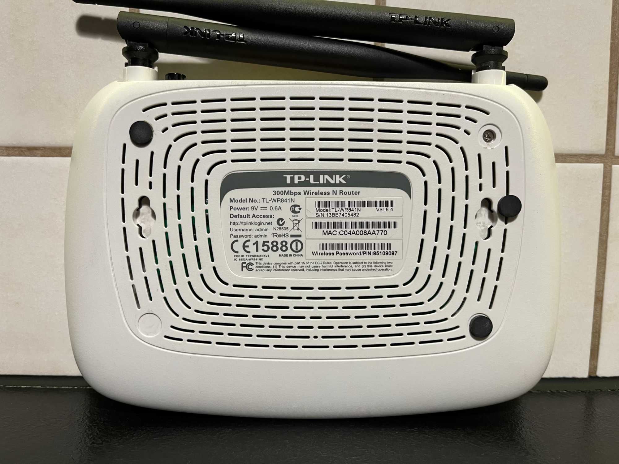 Bezprzewodowy router WiFi TP-LINK  - jak nowy!
