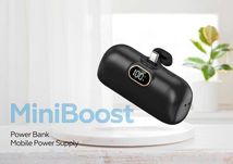 Повербанк Gelius MiniBoost GP-PB310 5000mAh 20W Black