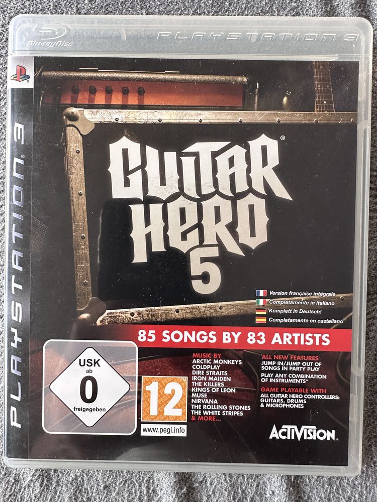 Guitar Hero PS3 + Acessorio + Jogo