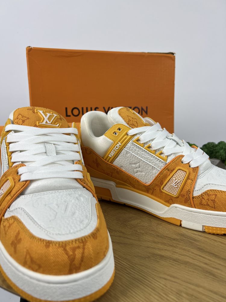 Кросівки Louis Vuitton Trainer Yellow Monogram