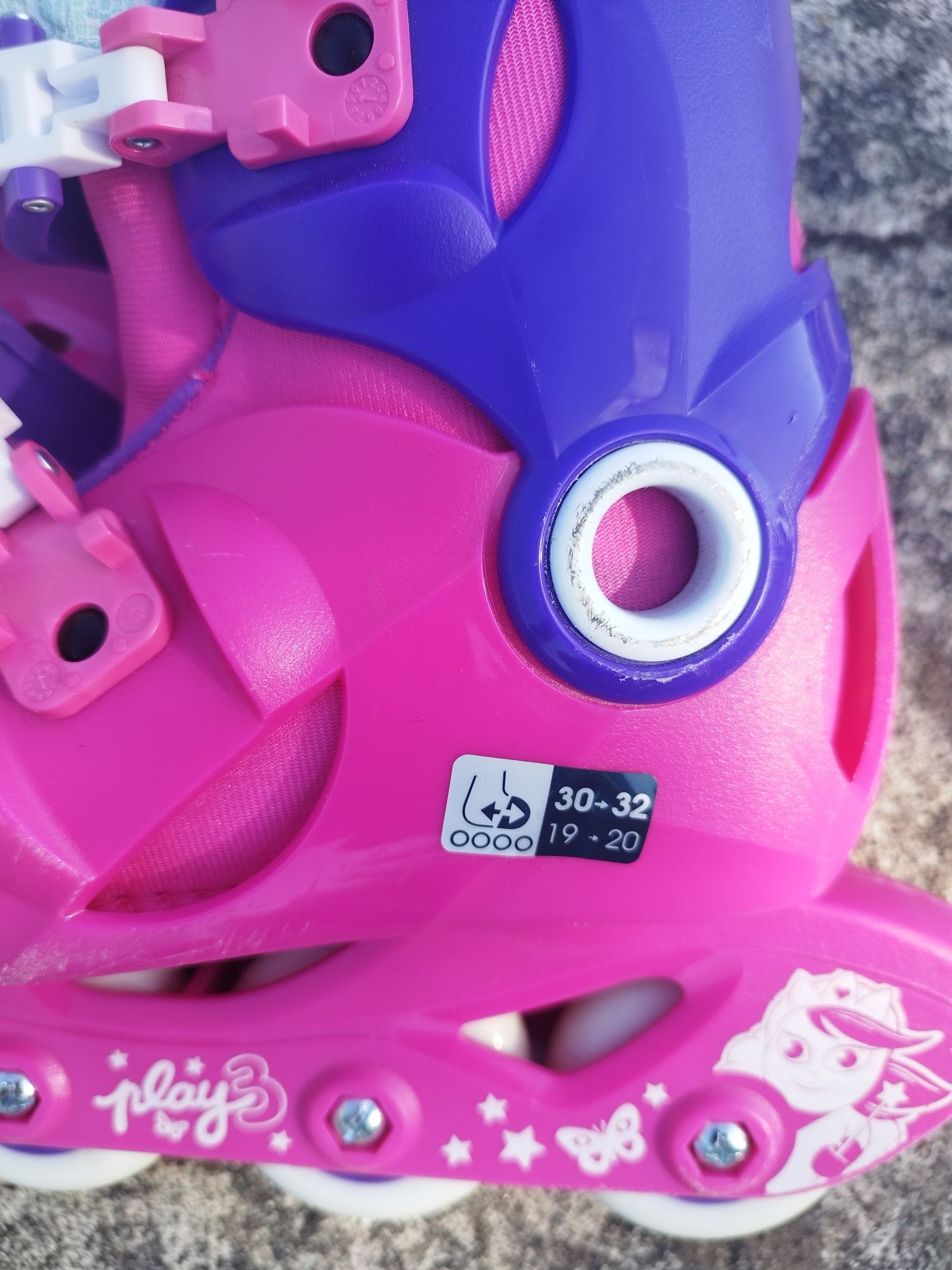 Patins em linha de criança