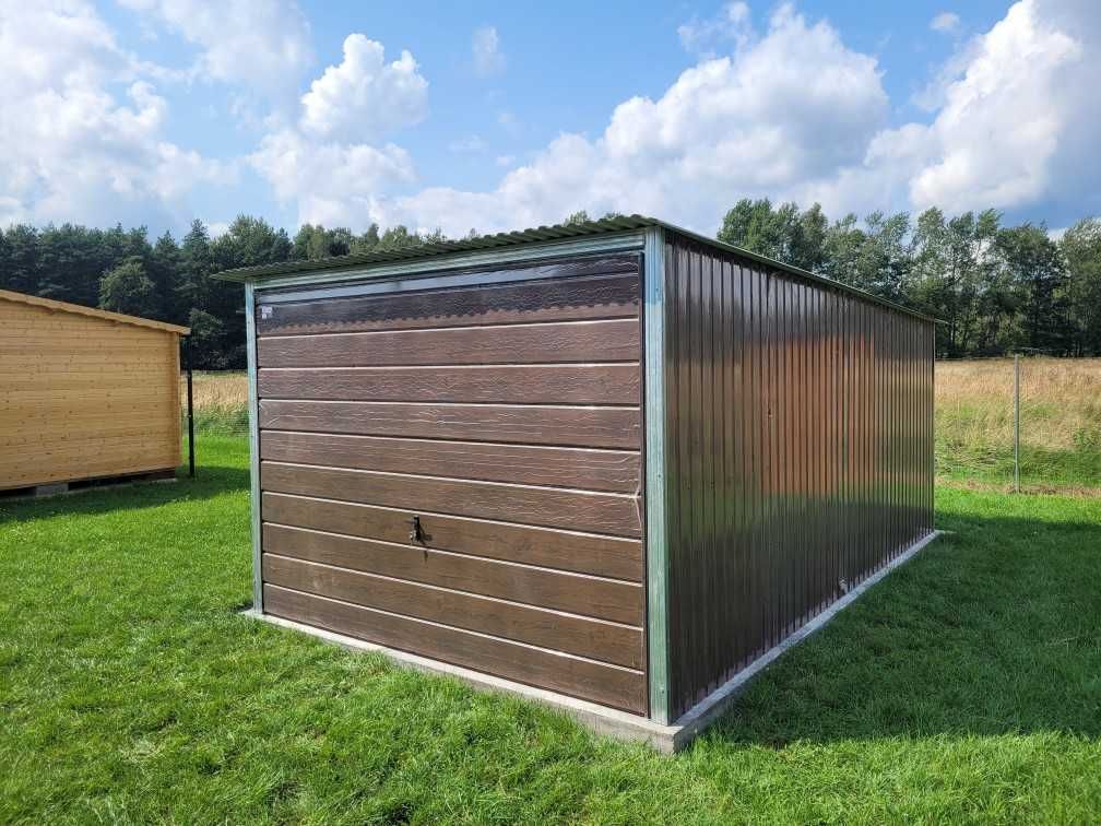 Garaż blaszany 3x5 Garaż Blaszak Garaż 4x5 4x6 6x5 Producent Na wymiar
