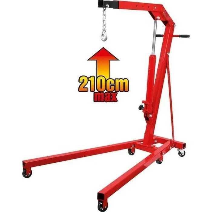 Кран гидравлический складной 55557 ZETO 2 т підкатний кран