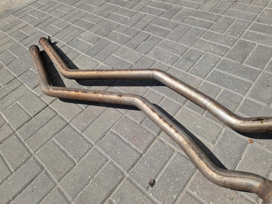 BMW 1 E87 118d 120d M47 2.0d Wydech Tłumik Środkowy Komplet BDB