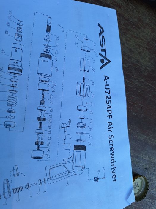 Pistolet pneumatyczny astana