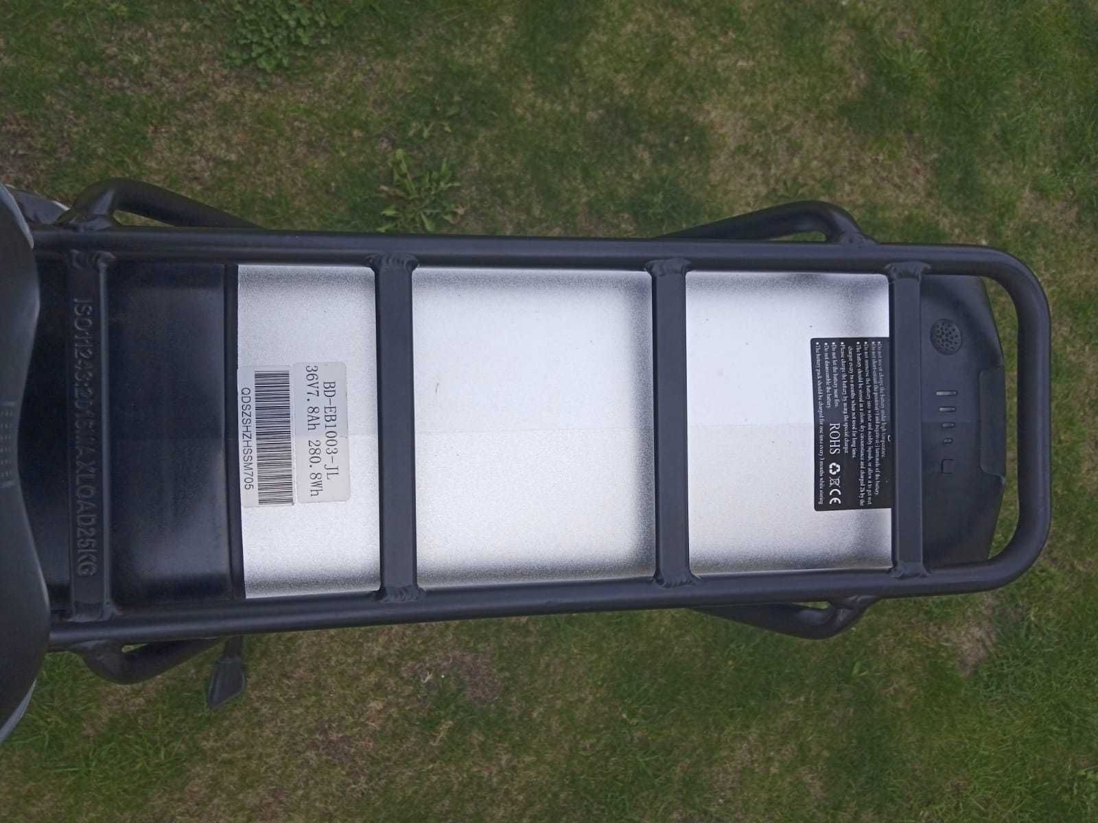 Rower Elektryczny miejski Nilox silnik Bafang Bateria Samsung Gorzów