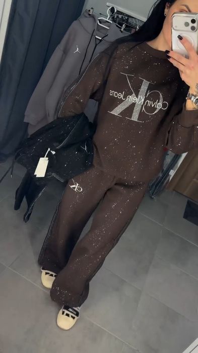 Костюми теплі на флісі зі стразами СК Турція 44-54