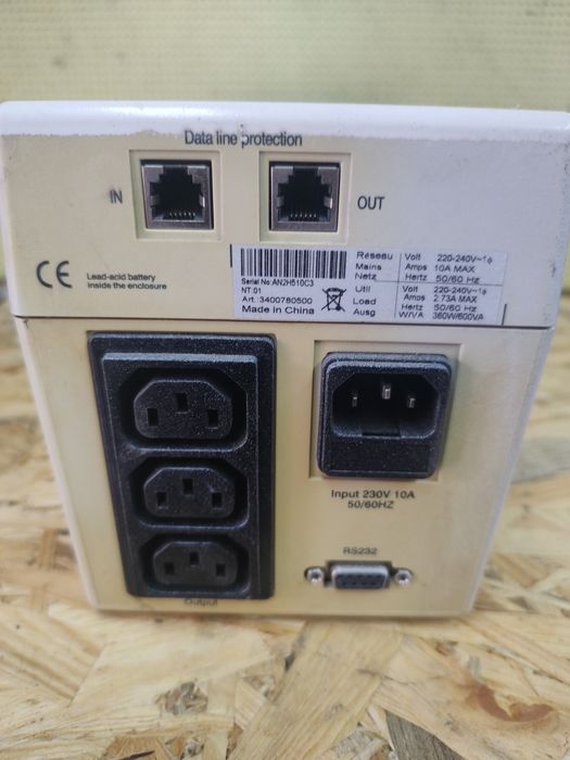 Джерело безперебійного живлення MGE NOVA AVR 600