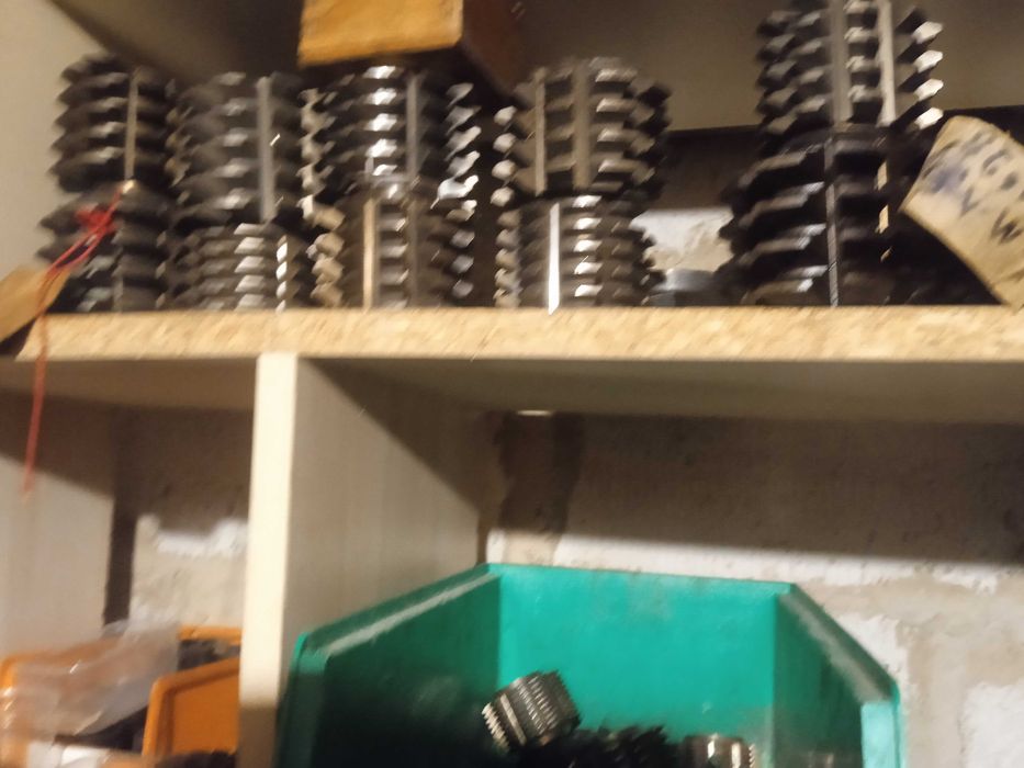 FREZY ŚLIMAKOWE 1/1,5/1,75/2/2,5/3/3,5/3,25/4/4,5/5/5,5