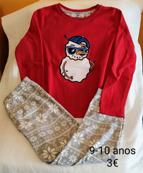 Pijamas menino dos 6 aos 10 anos
