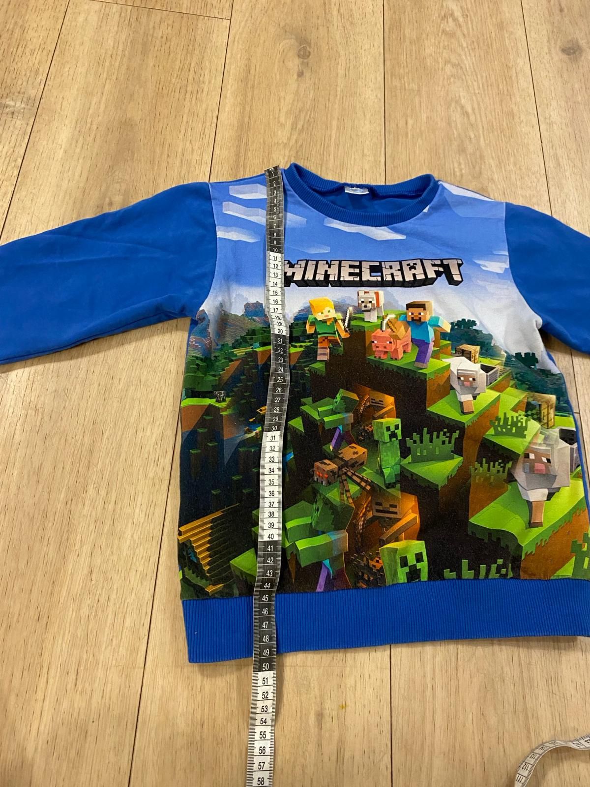 Bluza dla chłopca rozmiar 128 cm Minecraft wiosna