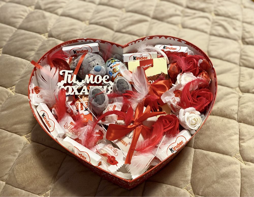 Подарунковий бокс , подарунок для дівчини, дружині, мамі