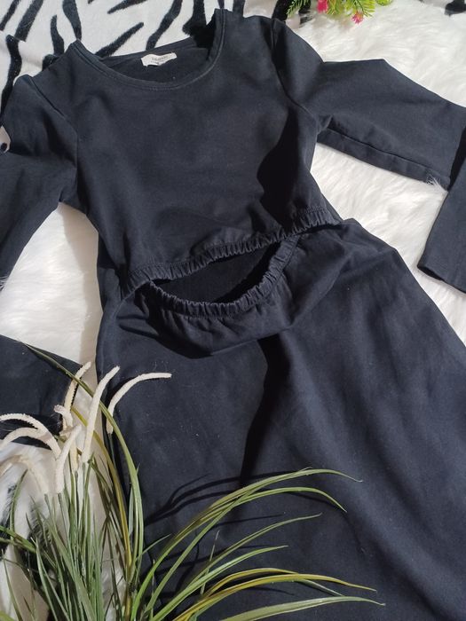 Czarna ciążoweczka Zalando rozmiar S