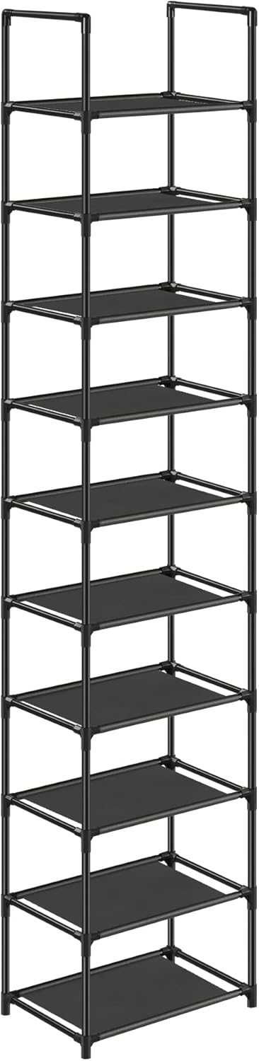 Regał na buty otwarta szafka na buty 33 x 33 x 173 cm organizer