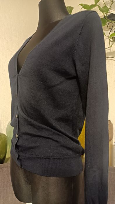 Damski kardigan wełniany "uniqlo" S/M