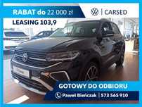 Volkswagen T-Cross Style 1.5 TSI 150 KM DSG 7/ Cocpit Pro /Climatronic /Rabat do 22 000zł