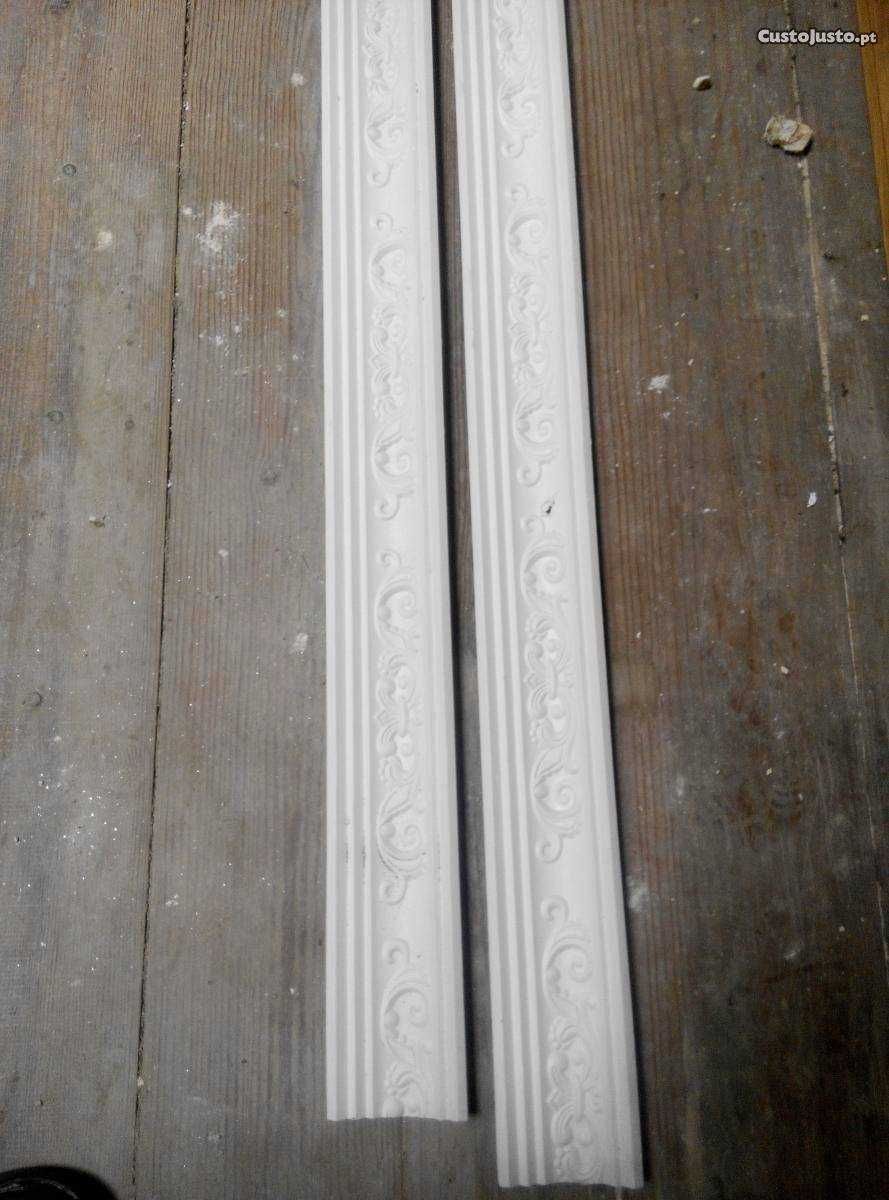 Molduras sancas decoração em gesso