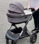 Wózek Stokke Trailz 3w1 gondola spacerowy, pompowane koła