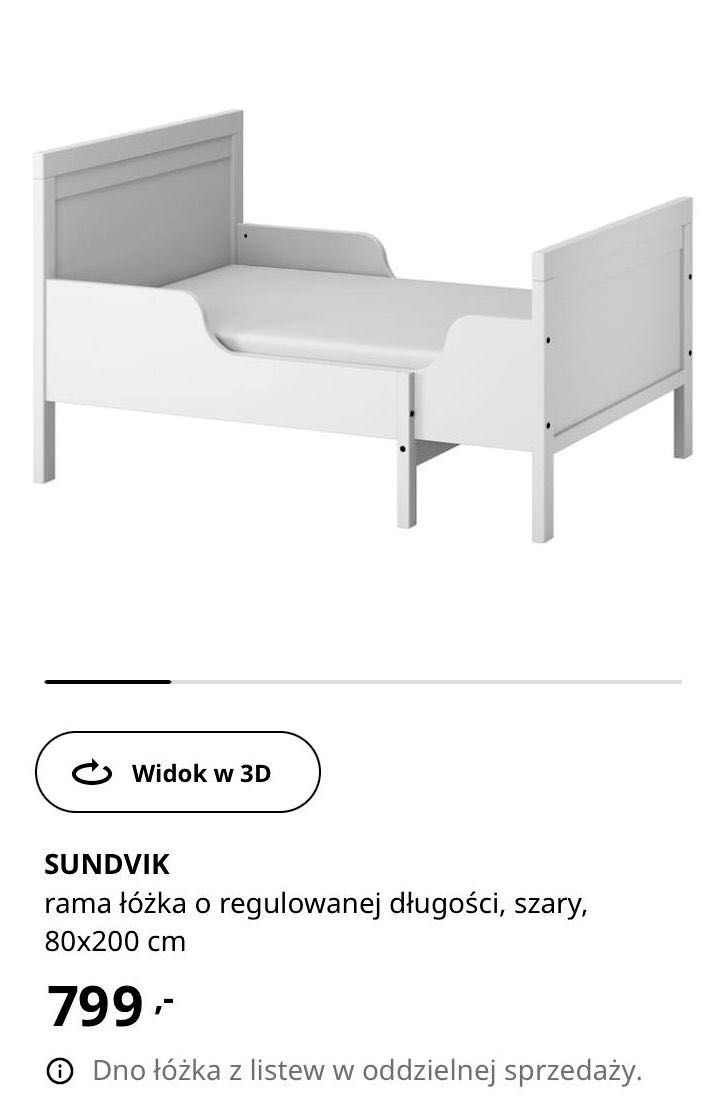 IKEA Sundvik, Łóżeczko "rosnące" razem z bobasem, komplet