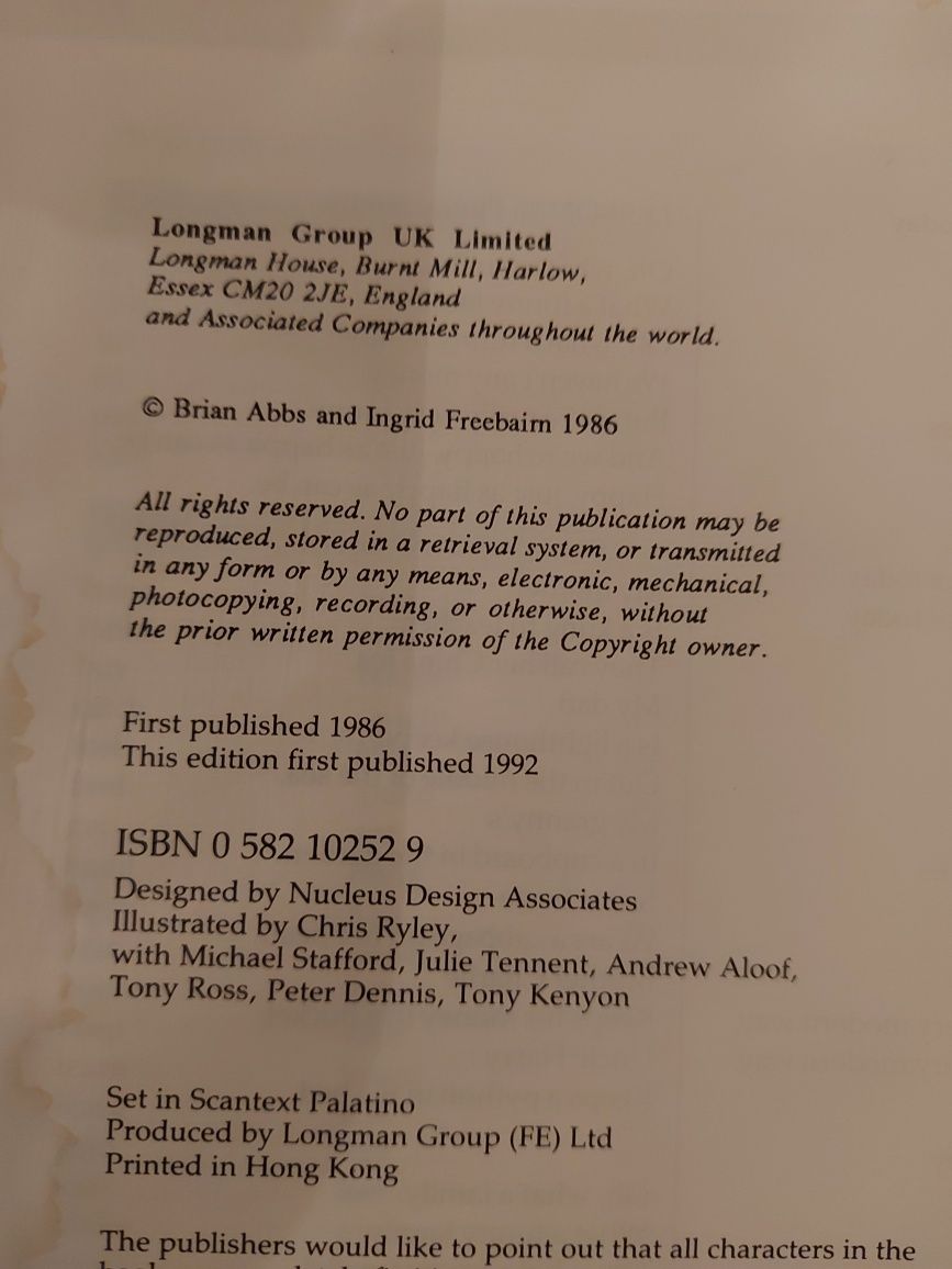 Książka Discoveries wyd.Longman 1986