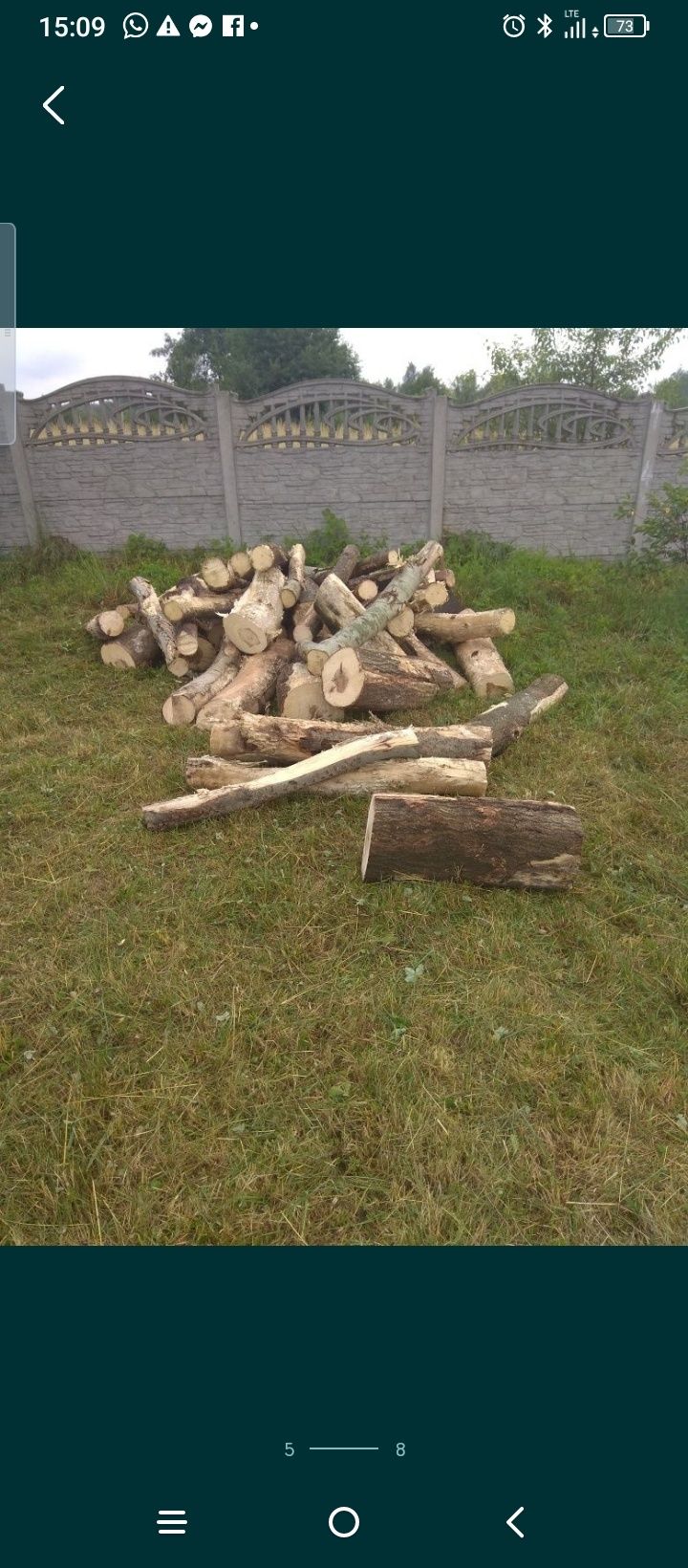 Drewno kominkowe i do pieców 200zl 1m