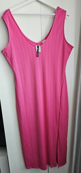 01 WYPRZEDAŻ River Island Sukienka różowa letnia r.XL/XXL Nowa
