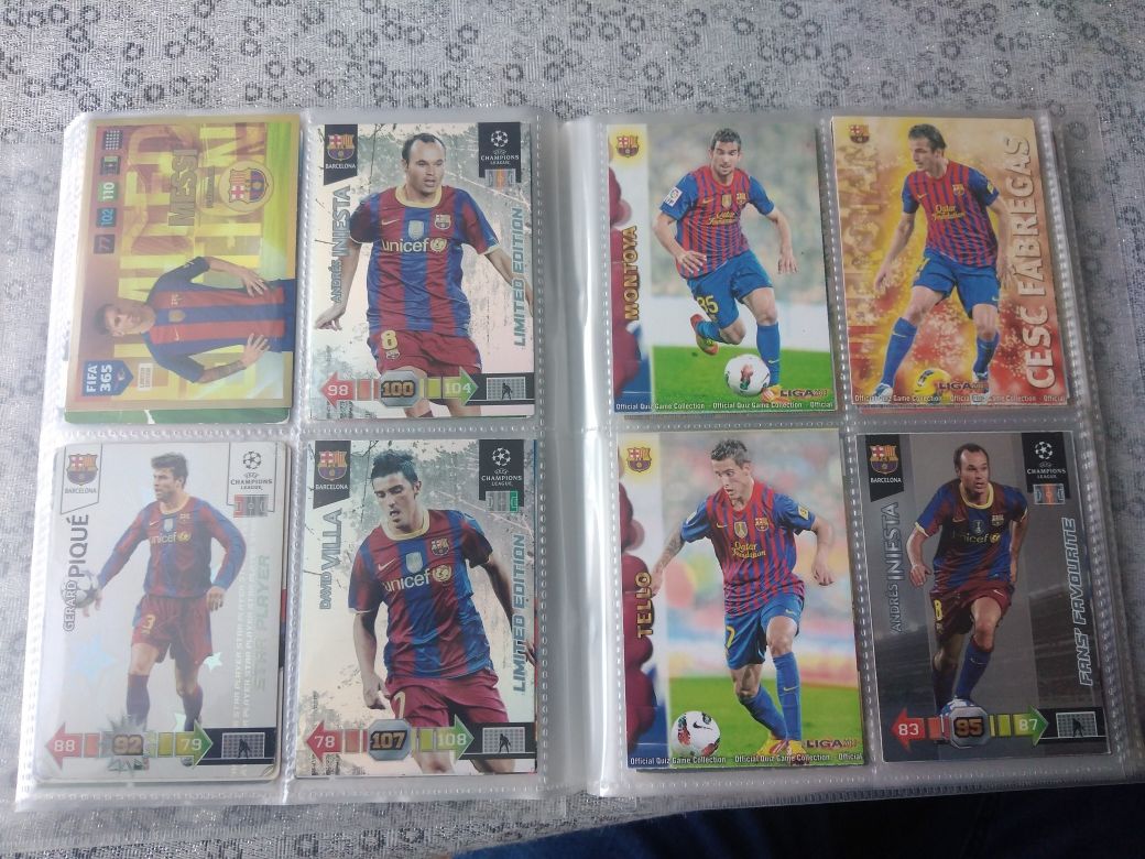 Karty FC BARCELONA FIFA 365 Messi limited edition RARE